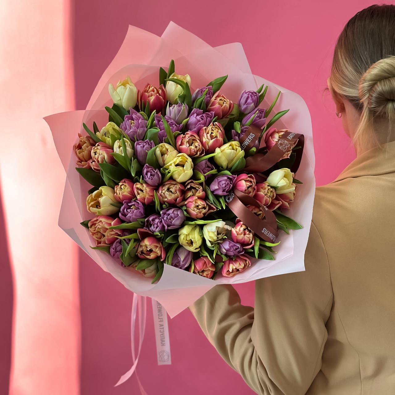 Букет тюльпанов от Капуста Flowers